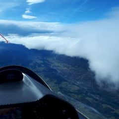 Flugwegposition um 13:31:34: Aufgenommen in der Nähe von Gemeinde Tulfes, Österreich in 4397 Meter